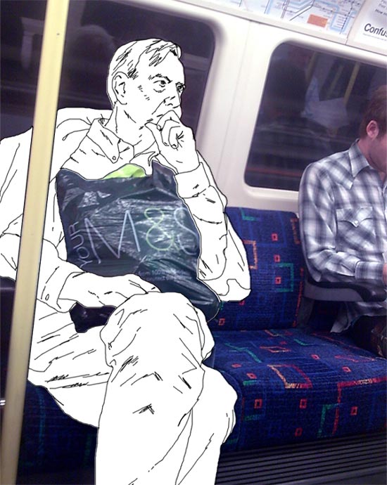 Invisible on the Northern Line.